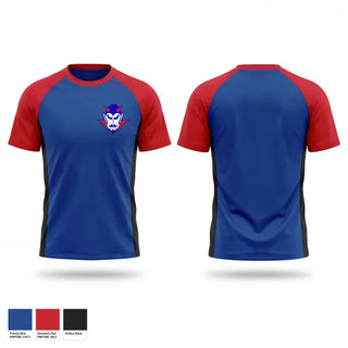Old School Cotton Feel Shirt, Dover Academy Blue Devils, , Teamtime, Team time, sublimation, custom sports apparel, team uniforms, spirit wear, spiritwear, sports uniforms, custom shirts, team store, custom team store, fundraiser sports, apparel fundraiser