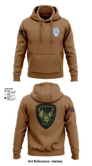 Hoodie, Laurinburg SWAT, Police, Teamtime, Team time, sublimation, custom sports apparel, team uniforms, spirit wear, spiritwear, sports uniforms, custom shirts, team store, custom team store, fundraiser sports, apparel fundraiser