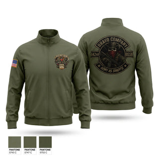Windbreaker, 142nd DSSB Bravo Company, Army, Teamtime, Team time, sublimation, custom sports apparel, team uniforms, spirit wear, spiritwear, sports uniforms, custom shirts, team store, custom team store, fundraiser sports, apparel fundraiser