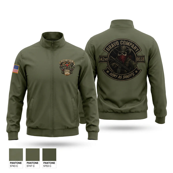 Windbreaker, 142nd DSSB Bravo Company, Army, Teamtime, Team time, sublimation, custom sports apparel, team uniforms, spirit wear, spiritwear, sports uniforms, custom shirts, team store, custom team store, fundraiser sports, apparel fundraiser
