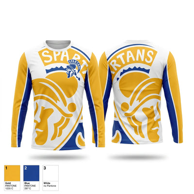 Spartan Volleyball Long Sleeve Performance Shirt 1