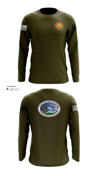 Long Sleeve Performance Shirt, JBLM GARRISON, Army, Teamtime, Team time, sublimation, custom sports apparel, team uniforms, spirit wear, spiritwear, sports uniforms, custom shirts, team store, custom team store, fundraiser sports, apparel fundraiser