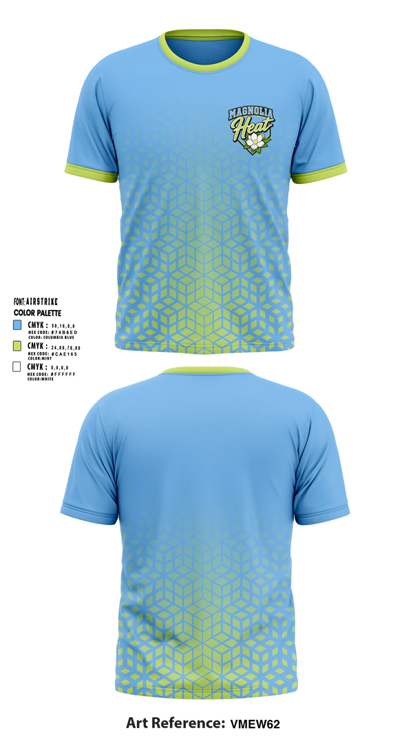 Short Sleeve Performance Shirt, Magnolia Heat, Softball, Teamtime, Team time, sublimation, custom sports apparel, team uniforms, spirit wear, spiritwear, sports uniforms, custom shirts, team store, custom team store, fundraiser sports, apparel fundraiser