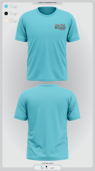 Short Sleeve Performance Shirt, Aerial Bound Athletics, Spirit Store, Teamtime, Team time, sublimation, custom sports apparel, team uniforms, spirit wear, spiritwear, sports uniforms, custom shirts, team store, custom team store, fundraiser sports, apparel fundraiser