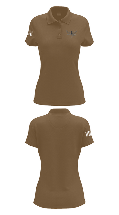 EL PASO COUNTY SHERIFF SWAT 34121073 Women's Short Sleeve Performance Polo  - 14