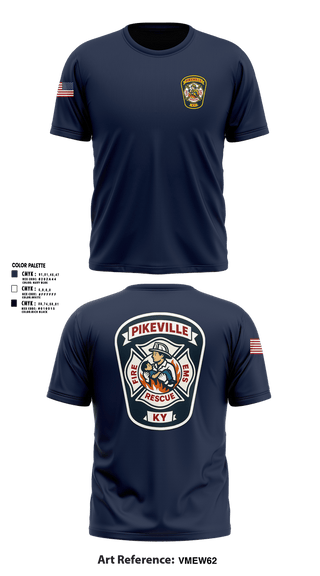 Short Sleeve Performance Shirt, PFD, Fire Department, Teamtime, Team time, sublimation, custom sports apparel, team uniforms, spirit wear, spiritwear, sports uniforms, custom shirts, team store, custom team store, fundraiser sports, apparel fundraiser