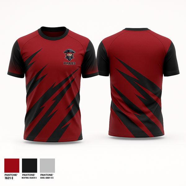 Short Sleeve Performance Shirt, Pitates, , Teamtime, Team time, sublimation, custom sports apparel, team uniforms, spirit wear, spiritwear, sports uniforms, custom shirts, team store, custom team store, fundraiser sports, apparel fundraiser