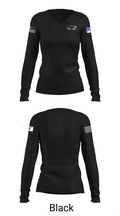 1-1 ASPS 63924306 Women's Long Sleeve V-neck Shirt - 37