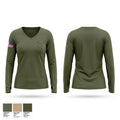 Region 8 S.O.G. Women's Long Sleeve V-neck Shirt - 1
