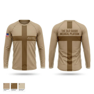 Long Sleeve Performance Shirt, The old guard medical platoon, Army, Teamtime, Team time, sublimation, custom sports apparel, team uniforms, spirit wear, spiritwear, sports uniforms, custom shirts, team store, custom team store, fundraiser sports, apparel fundraiser
