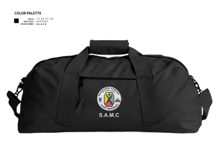 Duffle Bag, MCoE Sergeant Audie Murphy Club (SMAC), Army, Teamtime, Team time, sublimation, custom sports apparel, team uniforms, spirit wear, spiritwear, sports uniforms, custom shirts, team store, custom team store, fundraiser sports, apparel fundraiser