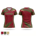 Mustangs Women's Short Sleeve V-neck Shirt - 1