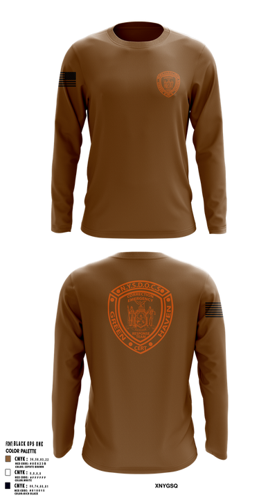 Green Haven CERT 13019233 Long Sleeve Performance Shirt 117