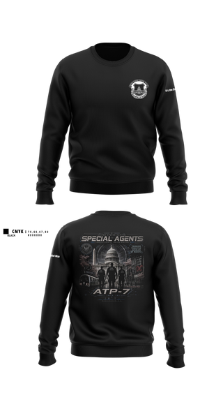 Crew Neck Sweatshirt, ATP-7, Police, Teamtime, Team time, sublimation, custom sports apparel, team uniforms, spirit wear, spiritwear, sports uniforms, custom shirts, team store, custom team store, fundraiser sports, apparel fundraiser