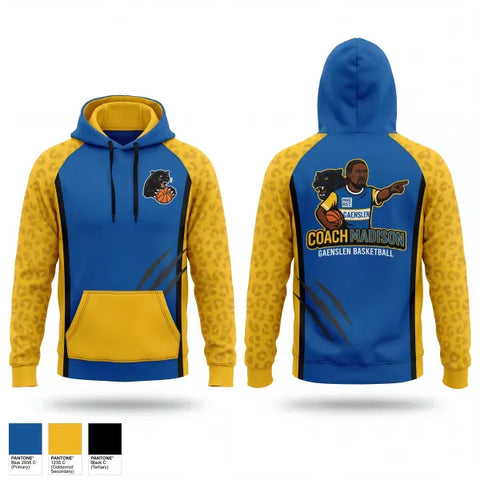 Hoodie, Panthers, Men's Basketball, Teamtime, Team time, sublimation, custom sports apparel, team uniforms, spirit wear, spiritwear, sports uniforms, custom shirts, team store, custom team store, fundraiser sports, apparel fundraiser