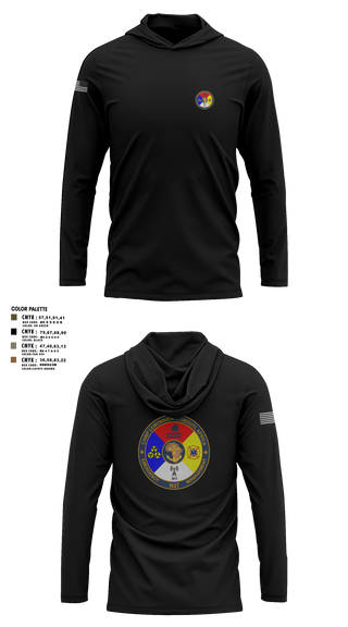 Long Sleeve Performance Shirt with hood, CLDJ N37, , Teamtime, Team time, sublimation, custom sports apparel, team uniforms, spirit wear, spiritwear, sports uniforms, custom shirts, team store, custom team store, fundraiser sports, apparel fundraiser