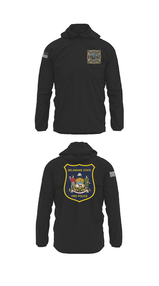 Windbreaker, Delaware State Fire Police, Police, Teamtime, Team time, sublimation, custom sports apparel, team uniforms, spirit wear, spiritwear, sports uniforms, custom shirts, team store, custom team store, fundraiser sports, apparel fundraiser