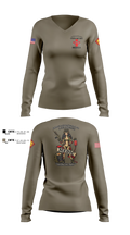 179 HHC Medics Women's Long Sleeve V-neck Shirt - 111