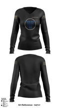 Rooftop Rangers 15471891 Women's Long Sleeve V-neck Shirt - 1