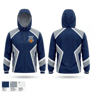 Windbreaker, Paris Junior High, Men's Basketball, Teamtime, Team time, sublimation, custom sports apparel, team uniforms, spirit wear, spiritwear, sports uniforms, custom shirts, team store, custom team store, fundraiser sports, apparel fundraiser
