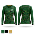 Kelly Walsh High School Swim & Dive Women's Long Sleeve V-neck Shirt - 1