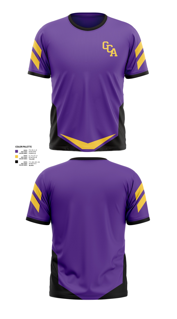GCA Short Sleeve Performance Shirt - 21