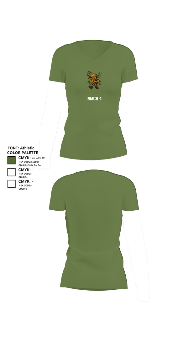 Womens Short Sleeve Vneck Shirt, NMCB 4, , Teamtime, Team time, sublimation, custom sports apparel, team uniforms, spirit wear, spiritwear, sports uniforms, custom shirts, team store, custom team store, fundraiser sports, apparel fundraiser