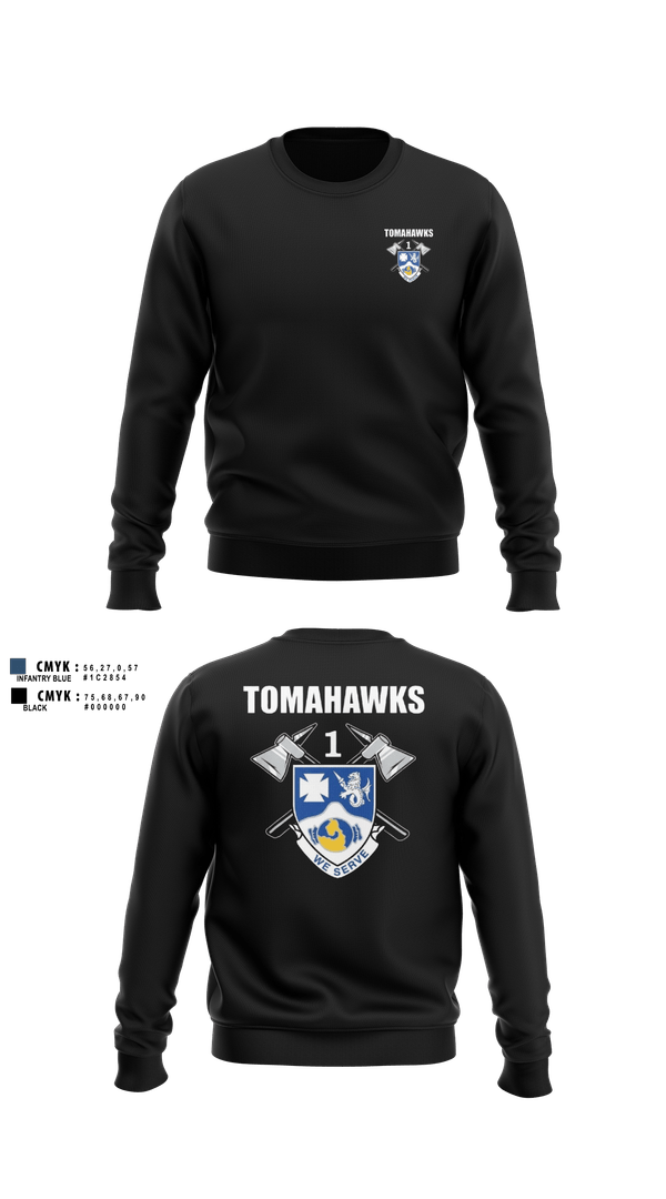 1-23 IN PT Gear Crew Neck Sweatshirt - 1