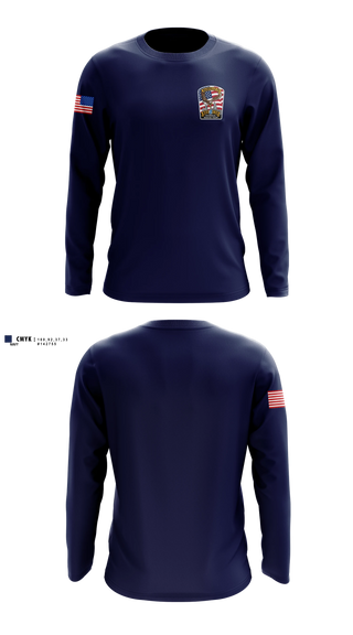 Long Sleeve Performance Shirt, Rescue 2, Fire Department, Teamtime, Team time, sublimation, custom sports apparel, team uniforms, spirit wear, spiritwear, sports uniforms, custom shirts, team store, custom team store, fundraiser sports, apparel fundraiser