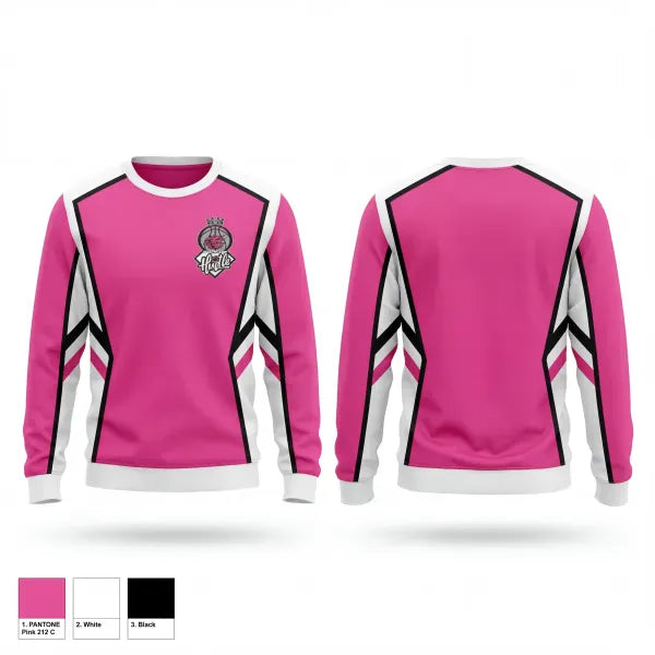 Crew Neck Sweatshirt, Heart & Hustle, Men's Basketball, Teamtime, Team time, sublimation, custom sports apparel, team uniforms, spirit wear, spiritwear, sports uniforms, custom shirts, team store, custom team store, fundraiser sports, apparel fundraiser