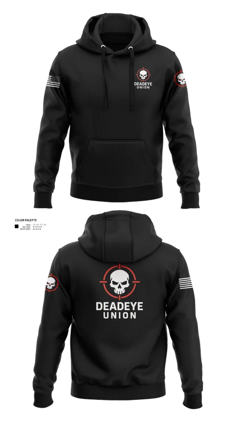 Hoodie, DEADEYE UNION, , Teamtime, Team time, sublimation, custom sports apparel, team uniforms, spirit wear, spiritwear, sports uniforms, custom shirts, team store, custom team store, fundraiser sports, apparel fundraiser