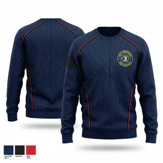 Crew Neck Sweatshirt, East Greenbush Fire, Fire Department, Teamtime, Team time, sublimation, custom sports apparel, team uniforms, spirit wear, spiritwear, sports uniforms, custom shirts, team store, custom team store, fundraiser sports, apparel fundraiser