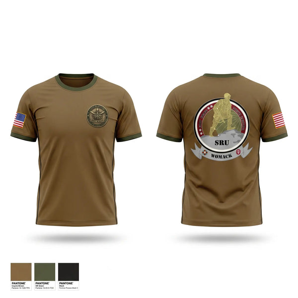 Old School Cotton Feel Shirt, Soldier Recovery Unit, Army, Teamtime, Team time, sublimation, custom sports apparel, team uniforms, spirit wear, spiritwear, sports uniforms, custom shirts, team store, custom team store, fundraiser sports, apparel fundraiser