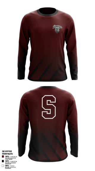 Long Sleeve Performance Shirt, Sobrato HS Bulldogs, , Teamtime, Team time, sublimation, custom sports apparel, team uniforms, spirit wear, spiritwear, sports uniforms, custom shirts, team store, custom team store, fundraiser sports, apparel fundraiser