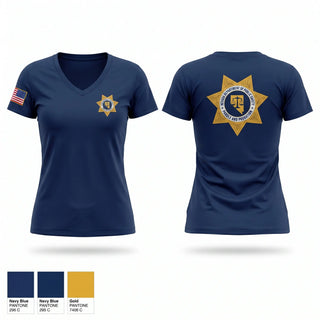 Womens Short Sleeve Vneck Shirt, Nevada state police, Police, Teamtime, Team time, sublimation, custom sports apparel, team uniforms, spirit wear, spiritwear, sports uniforms, custom shirts, team store, custom team store, fundraiser sports, apparel fundraiser
