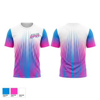 Short Sleeve Performance Shirt, Mystic River Rapids, Baseball, Teamtime, Team time, sublimation, custom sports apparel, team uniforms, spirit wear, spiritwear, sports uniforms, custom shirts, team store, custom team store, fundraiser sports, apparel fundraiser