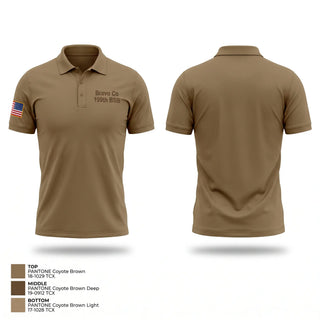 Short Sleeve Performance Polo, Bravo Co 199th BSB, Army, Teamtime, Team time, sublimation, custom sports apparel, team uniforms, spirit wear, spiritwear, sports uniforms, custom shirts, team store, custom team store, fundraiser sports, apparel fundraiser