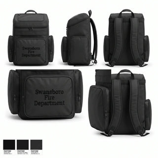 Gear Bag, Swansboro Fire Department, Fire Department, Teamtime, Team time, sublimation, custom sports apparel, team uniforms, spirit wear, spiritwear, sports uniforms, custom shirts, team store, custom team store, fundraiser sports, apparel fundraiser