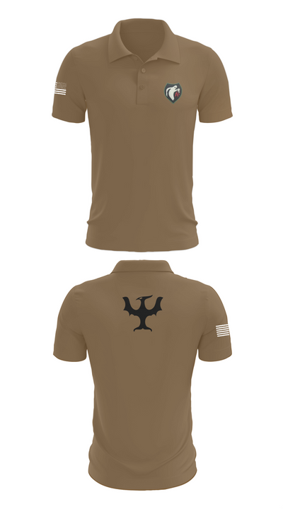 340th Psyop Co. 52894625 Short Sleeve Performance Polo - 7