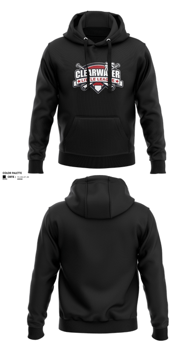 Clearwater Little League 75585206 Hoodie - 2