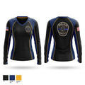 Maryville IL Police Department Women's Long Sleeve V-neck Shirt - 1