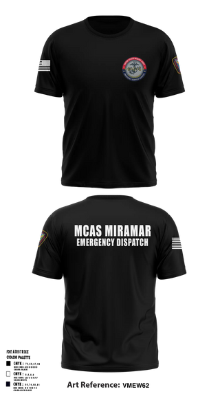 Short Sleeve Performance Shirt, MCAS Miramar Emergency Dispatch, Marines, Teamtime, Team time, sublimation, custom sports apparel, team uniforms, spirit wear, spiritwear, sports uniforms, custom shirts, team store, custom team store, fundraiser sports, apparel fundraiser