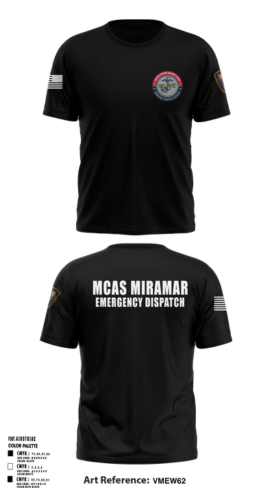 MCAS Miramar Emergency Dispatch Short Sleeve Performance Shirt - 5