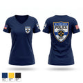 El dorado Police Department 32645397 Women's Short Sleeve V-neck Shirt - 1