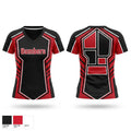Bombers Women's Short Sleeve V-neck Shirt - 1