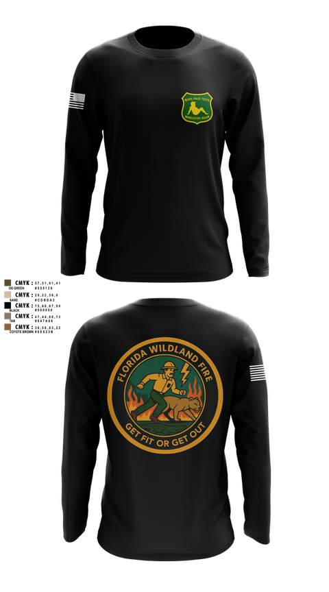 Long Sleeve Performance Shirt, Florida, , Teamtime, Team time, sublimation, custom sports apparel, team uniforms, spirit wear, spiritwear, sports uniforms, custom shirts, team store, custom team store, fundraiser sports, apparel fundraiser