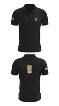 C co 4/327th INF BN 89497765 Short Sleeve Performance Polo - 27