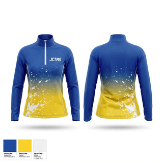 Quarter Zip Jacket, JCTMS, Cheer, Teamtime, Team time, sublimation, custom sports apparel, team uniforms, spirit wear, spiritwear, sports uniforms, custom shirts, team store, custom team store, fundraiser sports, apparel fundraiser
