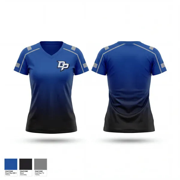Womens Short Sleeve Vneck Shirt, DOG POUND, Baseball, Teamtime, Team time, sublimation, custom sports apparel, team uniforms, spirit wear, spiritwear, sports uniforms, custom shirts, team store, custom team store, fundraiser sports, apparel fundraiser