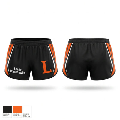 Leslie Blackhawks Women's Shorts - 1